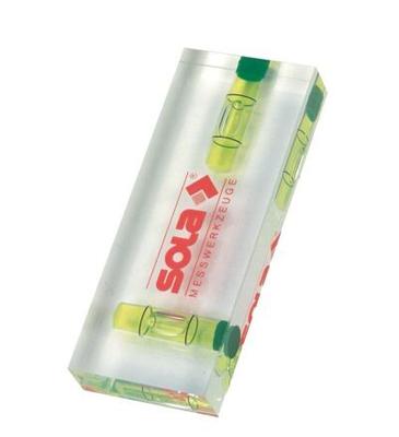 NIVEAU A BULLE BI-PLANS ACRYLIQUE R102 (10PCS)